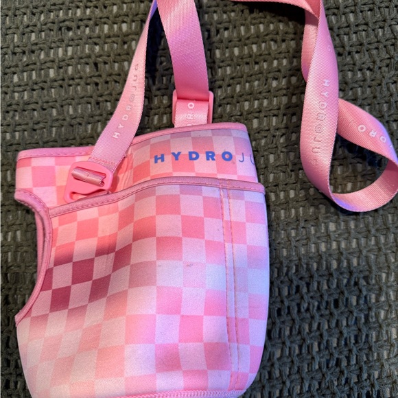 HydroJug Pink special edition Checkered Sleeve - Picture 1 of 3